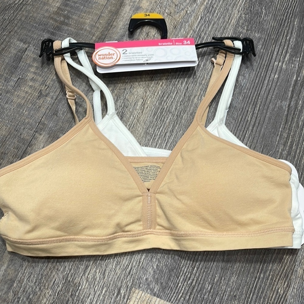 Wonder nation 2  bralettes for girls